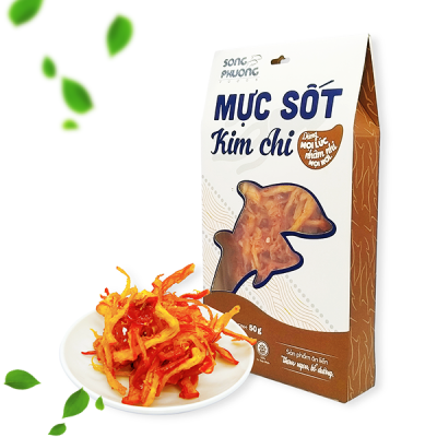 Mực Sốt Kim Chi